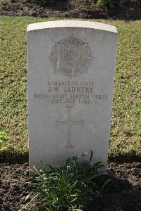 Ismailia War Memorial Cemetery - Sauntry, James William